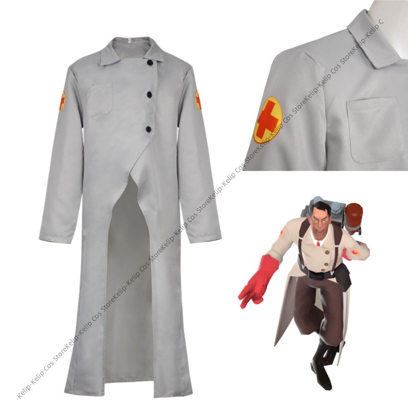 Medical Lab Units - TF2 Medic Cosplay Costumes RED BLU