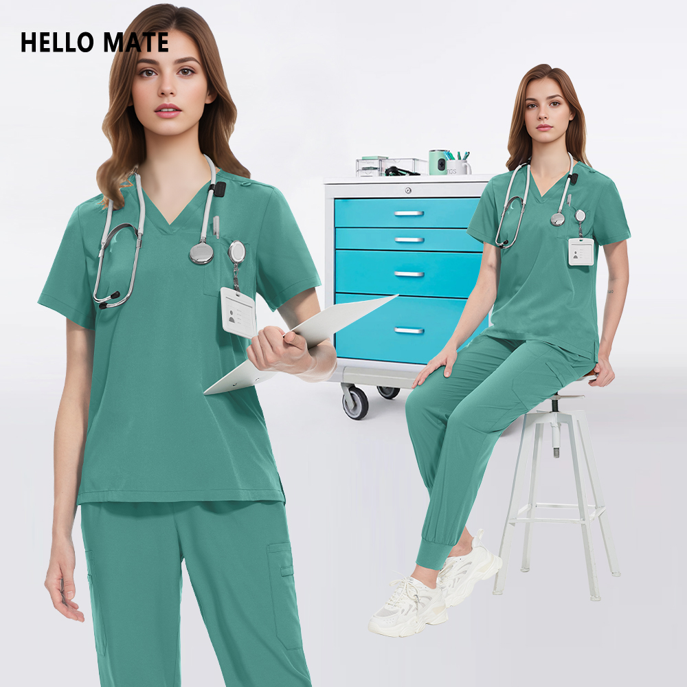 Medical Lab Work - Multilcolors Women Scrubs Set Medical Surgery