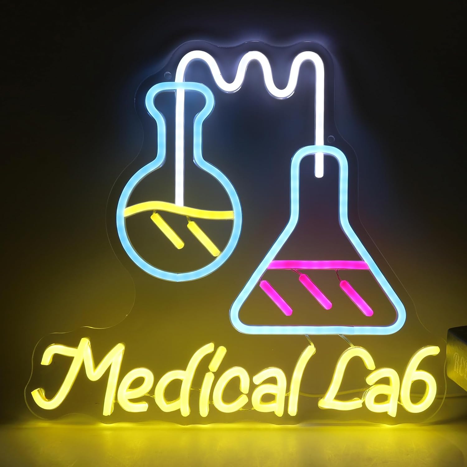 Medical Lab And Science - Science Laboratory Neon Sign USB Powered