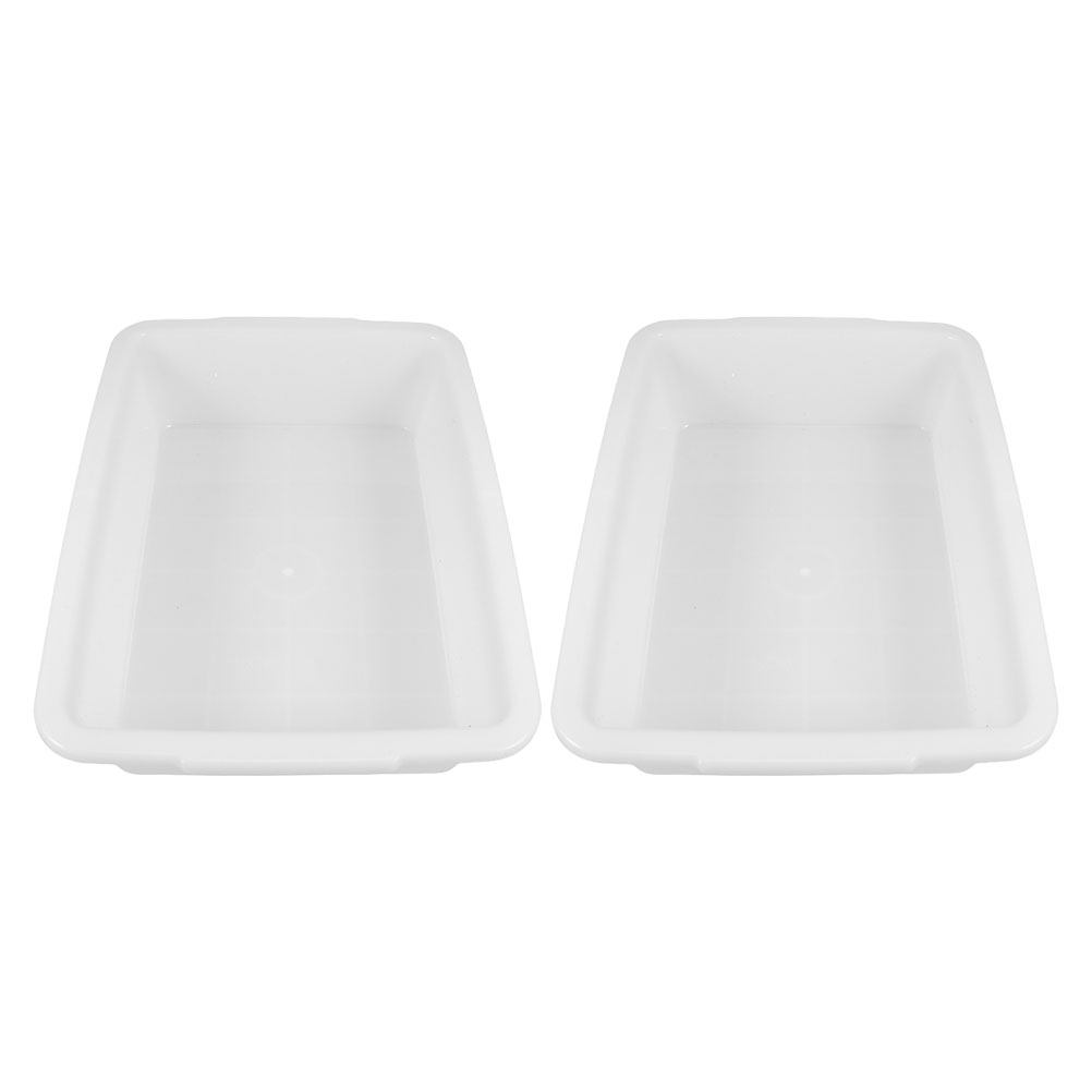 Medical Lab And Science - 2 Pcs Cleaning Tray Lab Rectangular