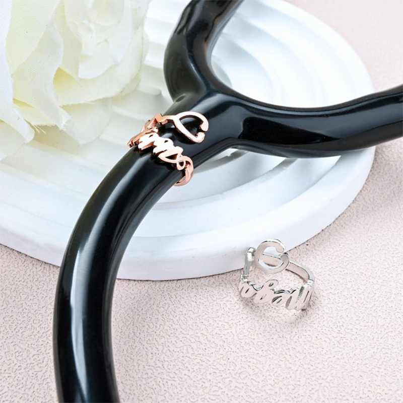 Medical Label - Personalized Stethoscope Name Tag Stethoscope Charms
