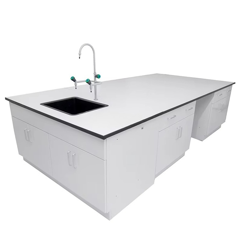 Medical Lab Work - Medical Laboratory Furniture Island Table Electronic