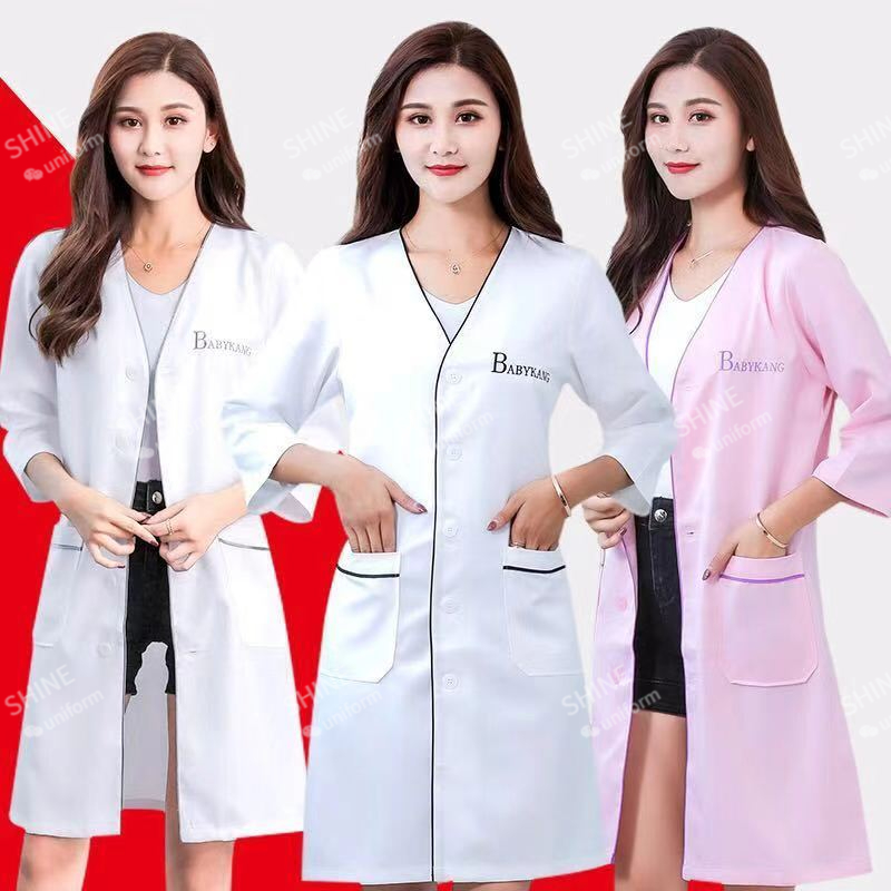 Medical Lab Work - beauty uniform beautician Custom LogoSkin manager
