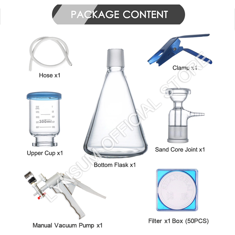 Lab Medical Glass Vacuum Filtr - Medical Lab Units recension och pris