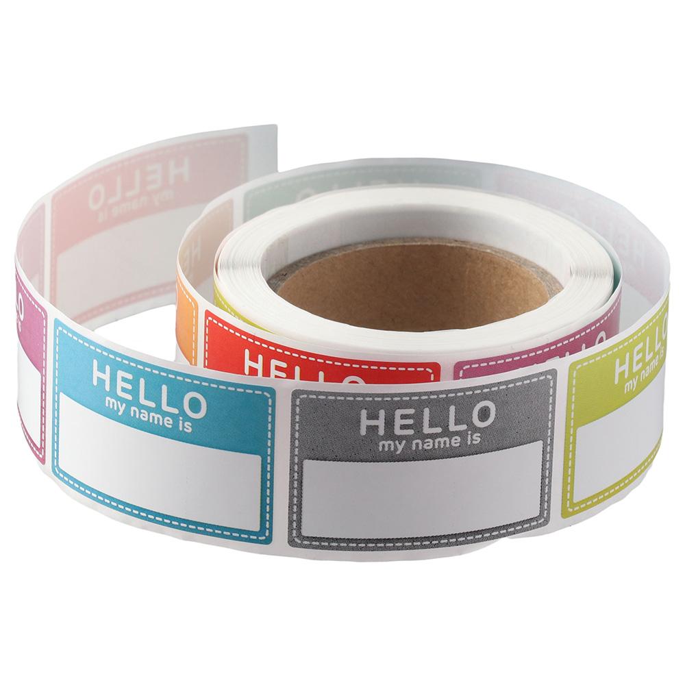 Multi Purpose Hello My Name is - Medical Label recension och pris