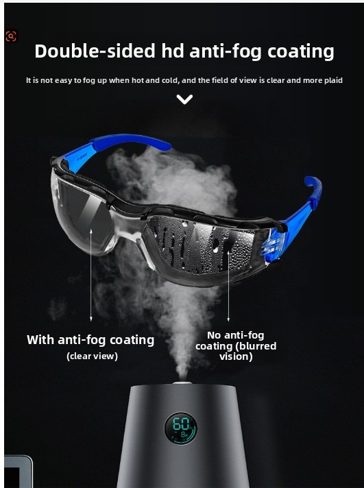 Anti-Fog Safety Goggles, Dust  - Medical Lab Work recension och pris