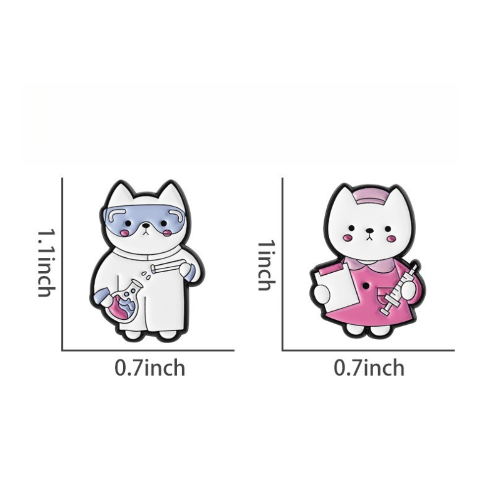 Cute Cat Nurse Lab Worker Broo - Medical Lab Images recension och pris