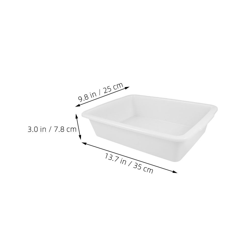 2 Pcs Cleaning Tray Lab Rectan - Medical Lab And Science recension och pris