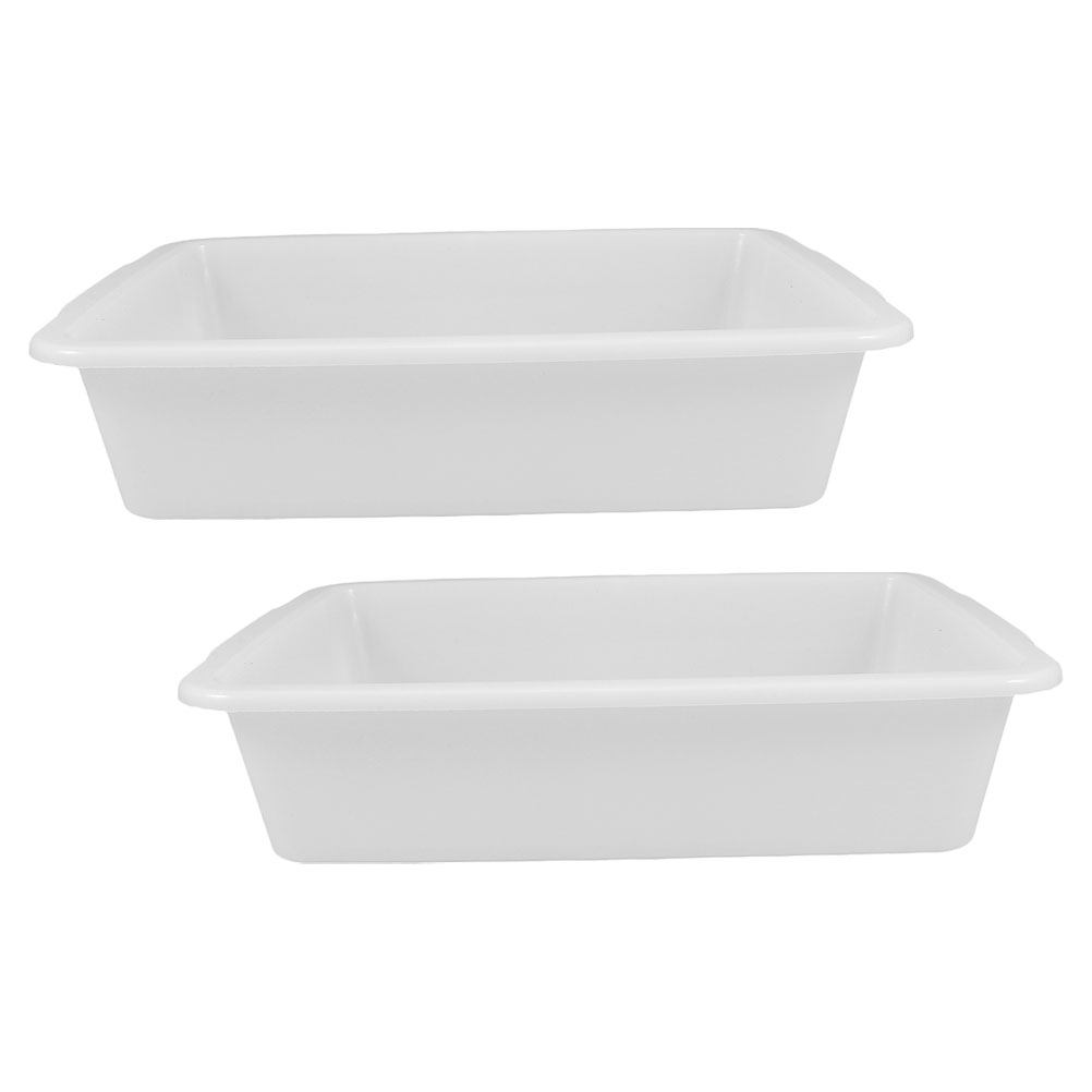 2Pcs Laboratory Tray Plastic R - Medical Lab And Science recension och pris