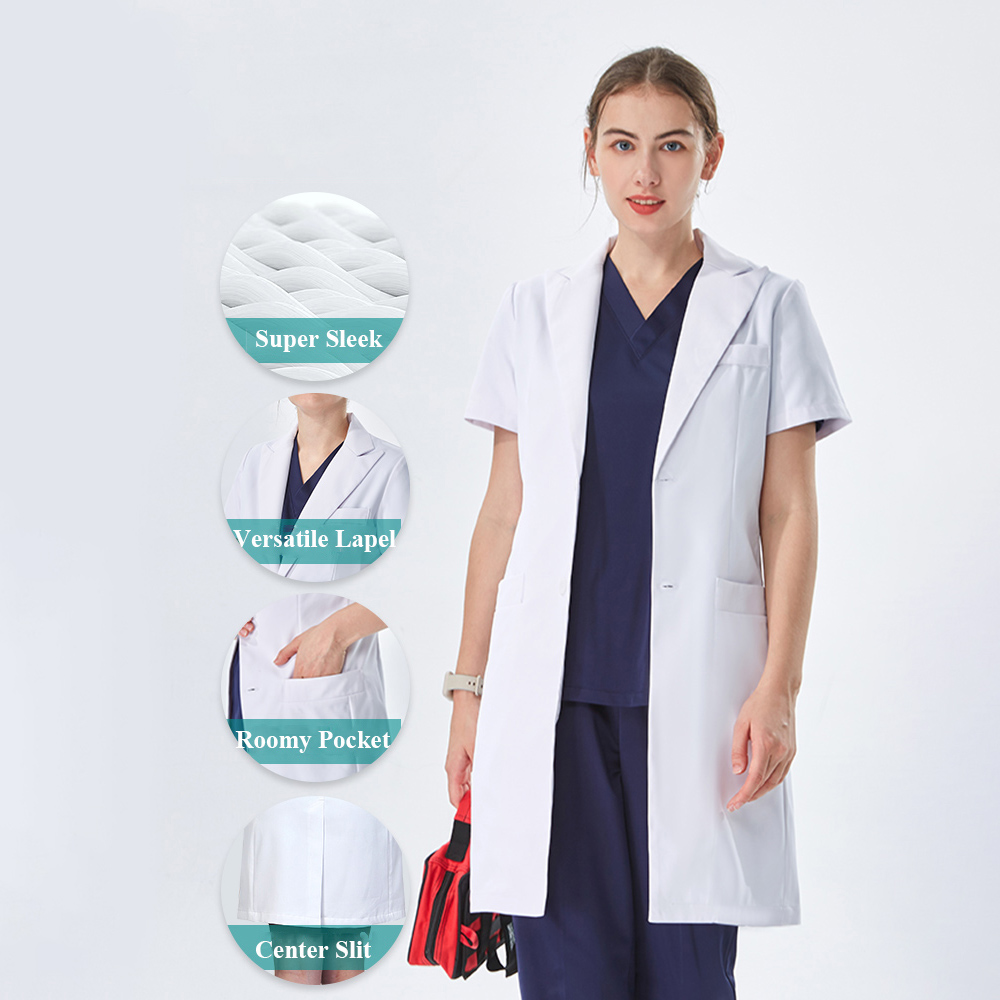 Thoughtful Lapel Collar White  - Medical Lab Work recension och pris