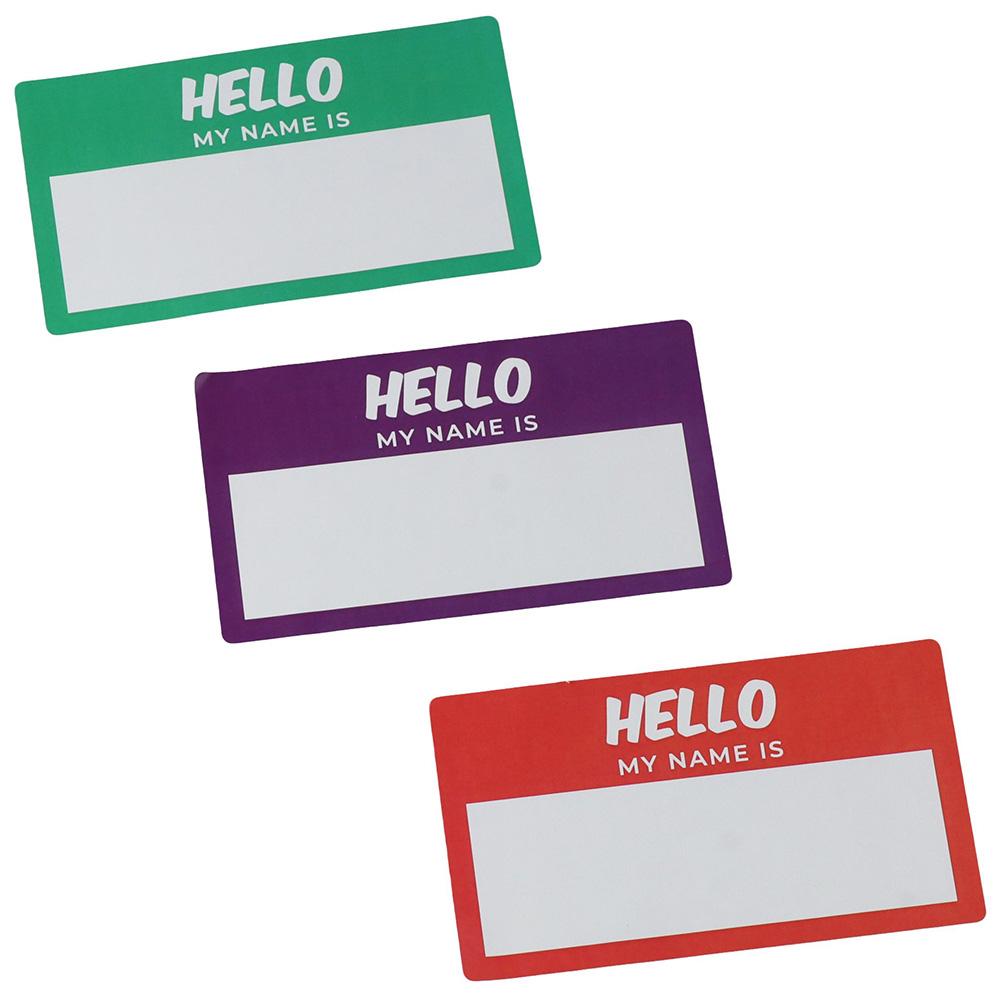 10 Sheets Hello My Name is Nam - Medical Label recension och pris